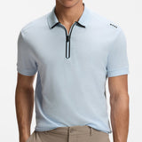 BOSS Golf Shirt - Terrace Reg. Fit QZ - Skyway SU26