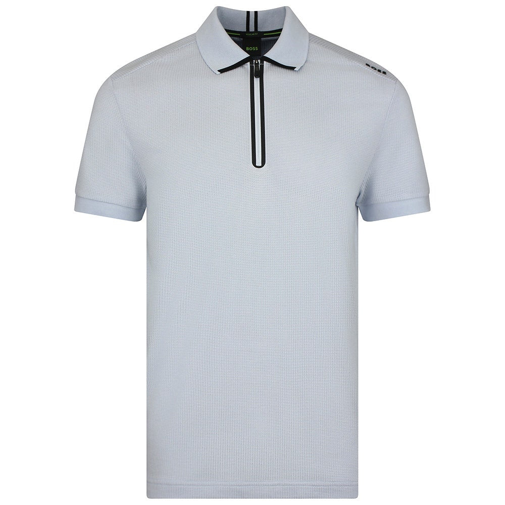 BOSS Golf Shirt - Terrace Reg. Fit QZ - Skyway SU26