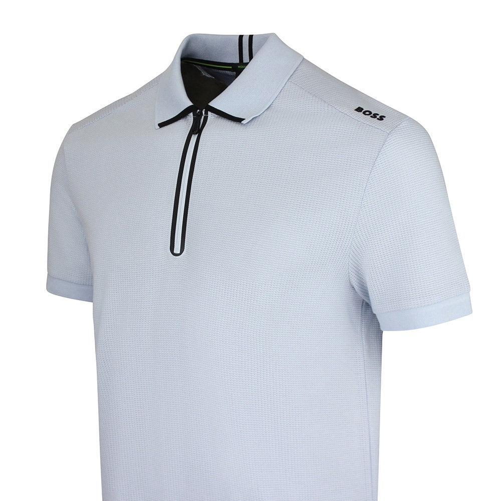 BOSS Golf Shirt - Terrace Reg. Fit QZ - Skyway SU26
