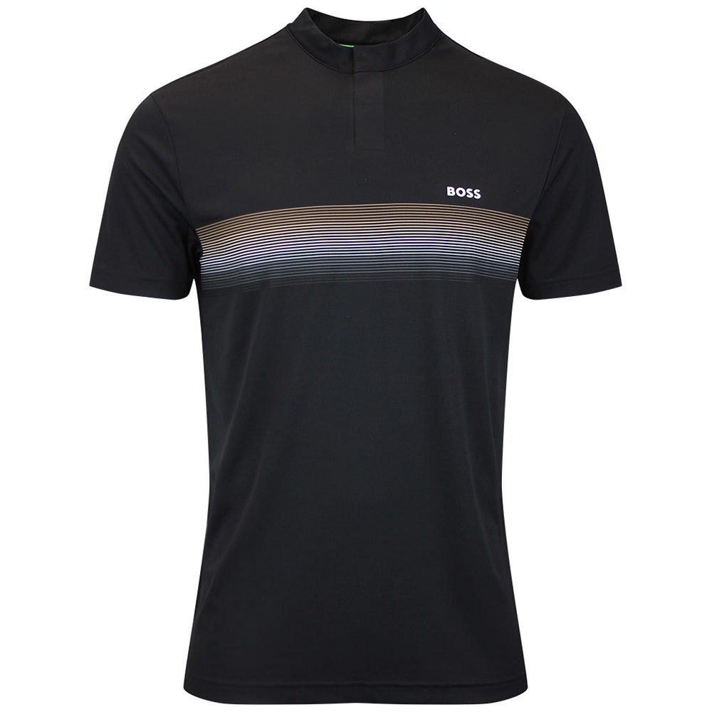 BOSS Golf Shirt - TOC Court 2 Slim Fit - Black WI26