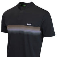 BOSS Golf Shirt - TOC Court 2 Slim Fit - Black WI26