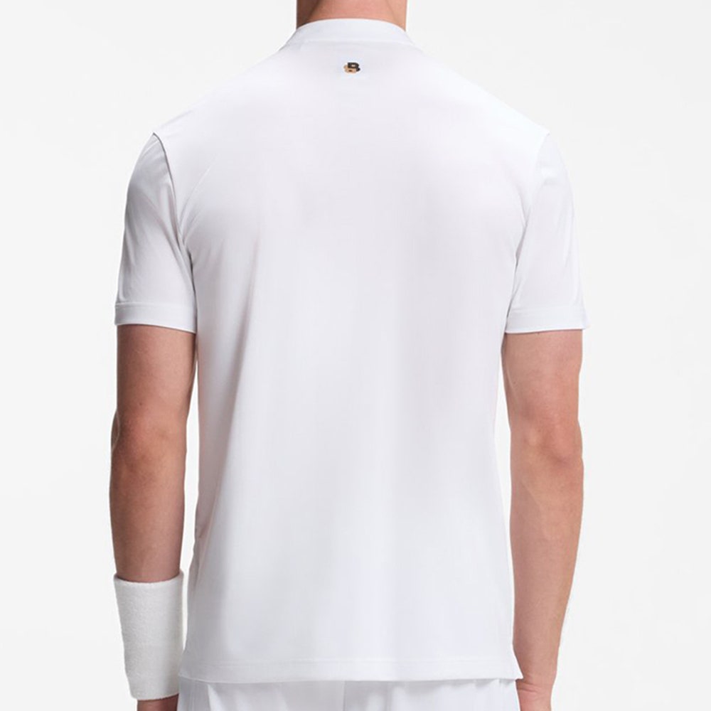 BOSS Golf Shirt - TOC Court 2 Slim Fit - Bright White WI26