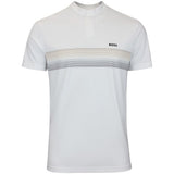 BOSS Golf Shirt - TOC Court 2 Slim Fit - Bright White WI26