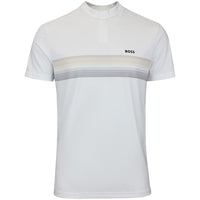 BOSS Golf Shirt - TOC Court 2 Slim Fit - Bright White WI26