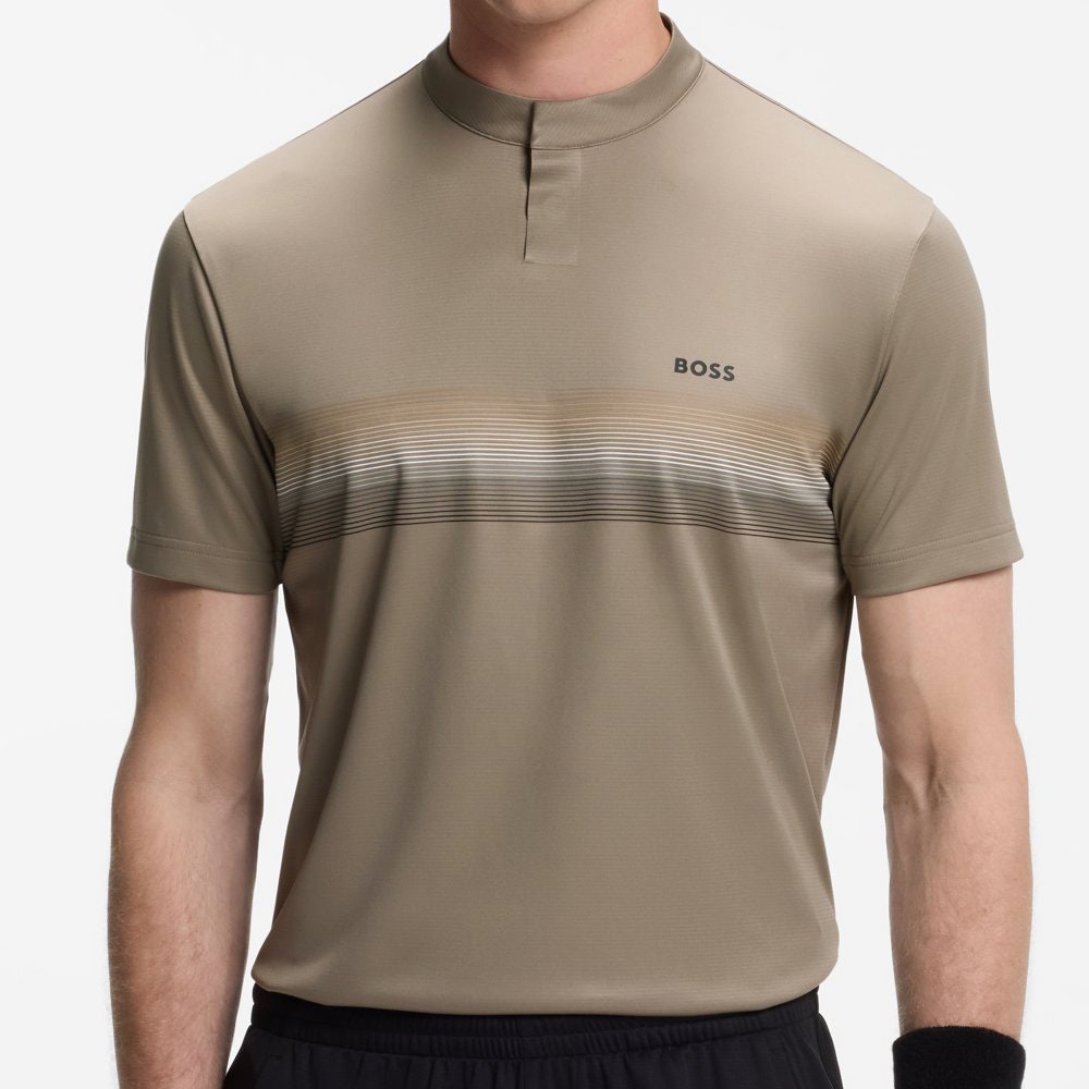 BOSS Golf Shirt - TOC Court 2 Slim Fit - Brindle WI26