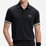 BOSS Golf Shirt - TOC Court Slim Fit - Black WI26