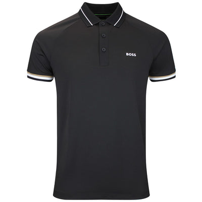 BOSS Golf Shirt - TOC Court Slim Fit - Black WI26
