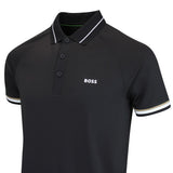 BOSS Golf Shirt - TOC Court Slim Fit - Black WI26