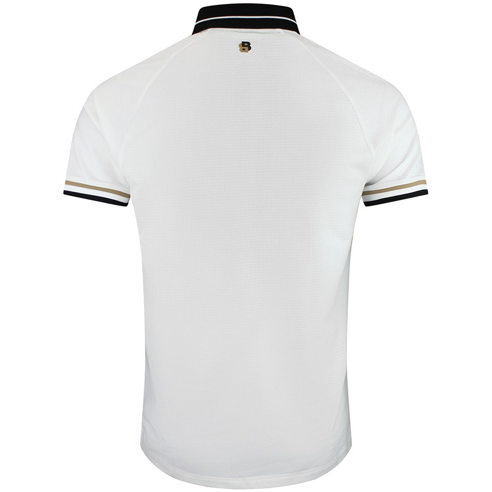 BOSS Golf Shirt - TOC Court Slim Fit - Bright White WI26