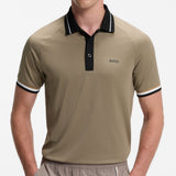 BOSS Golf Shirt - TOC Court Slim Fit - Brindle WI26