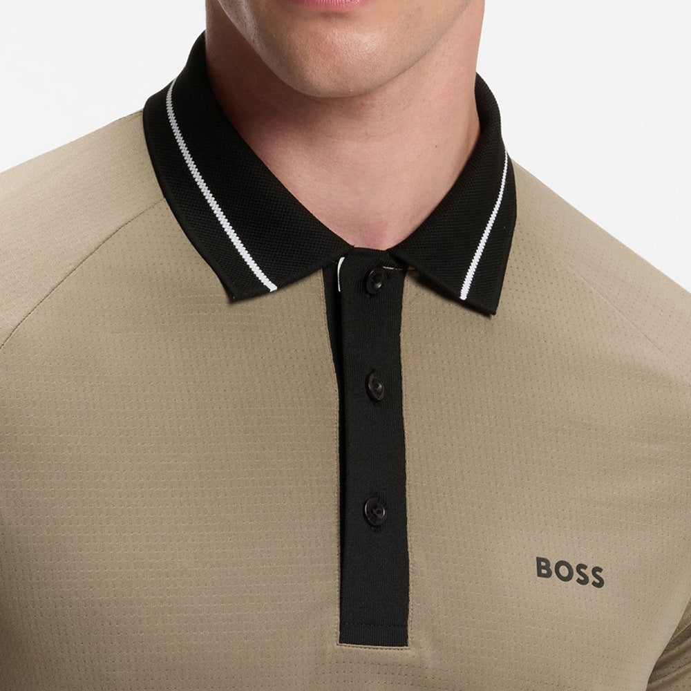 BOSS Golf Shirt - TOC Court Slim Fit - Brindle WI26