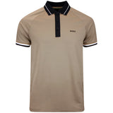 BOSS Golf Shirt - TOC Court Slim Fit - Brindle WI26