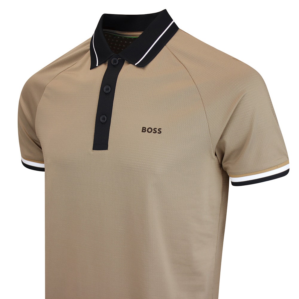 BOSS Golf Shirt - TOC Court Slim Fit - Brindle WI26
