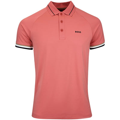BOSS Golf Shirt - TOC Court Slim Fit - Coral WI26