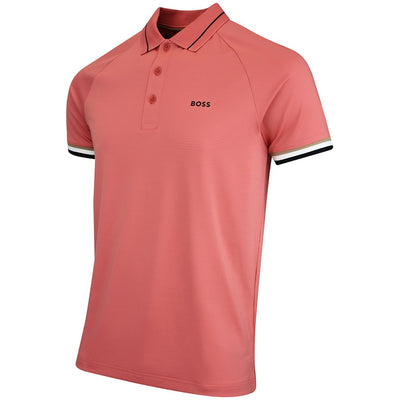 BOSS Golf Shirt - TOC Court Slim Fit - Coral WI26