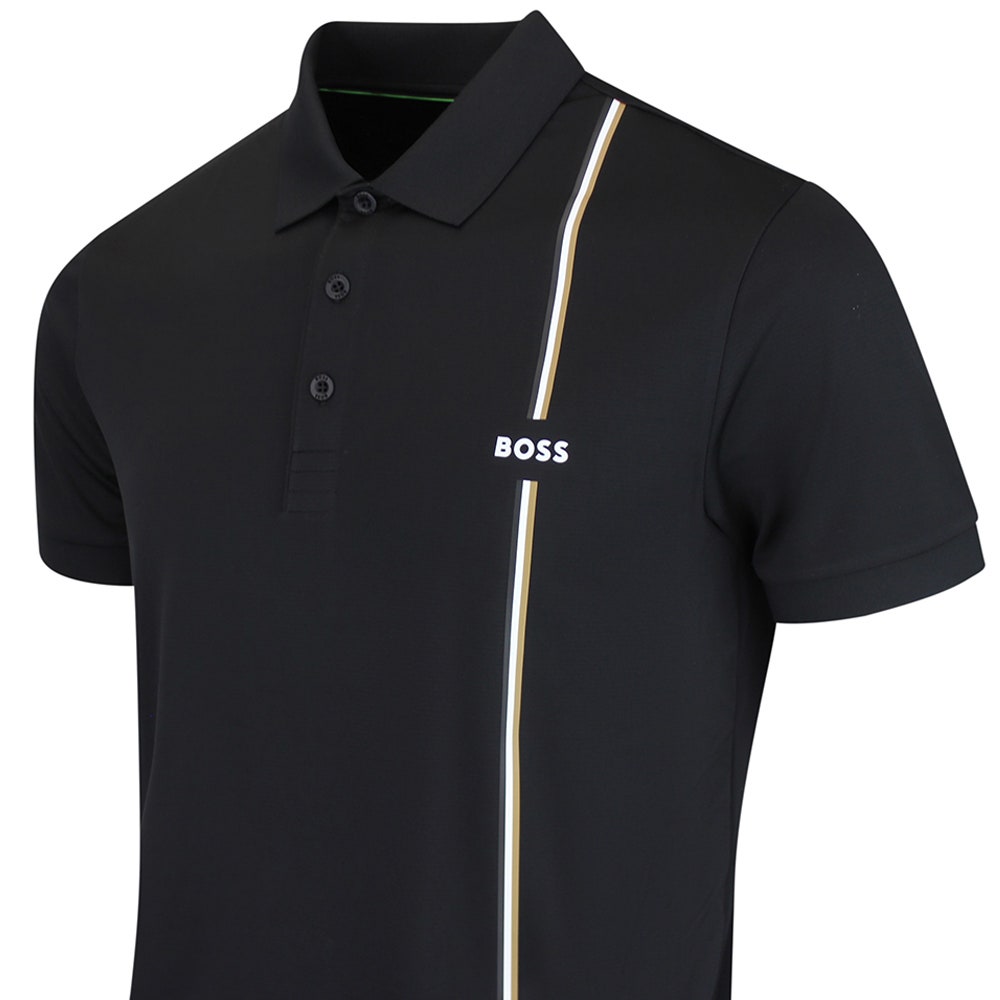 BOSS Golf Shirt - TOC Game 3 Reg. Fit - Black FA26