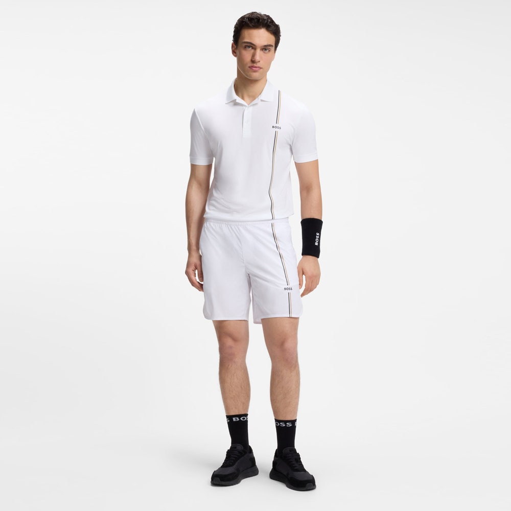 BOSS Golf Shirt - TOC Game 3 Reg. Fit - Bright White FA26