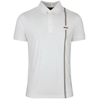 BOSS Golf Shirt - TOC Game 3 Reg. Fit - Bright White FA26
