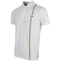 BOSS Golf Shirt - TOC Game 3 Reg. Fit - Bright White FA26