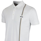 BOSS Golf Shirt - TOC Game 3 Reg. Fit - Bright White FA26