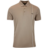 BOSS Golf Shirt - TOC Game 3 Reg. Fit - Brindle WI26
