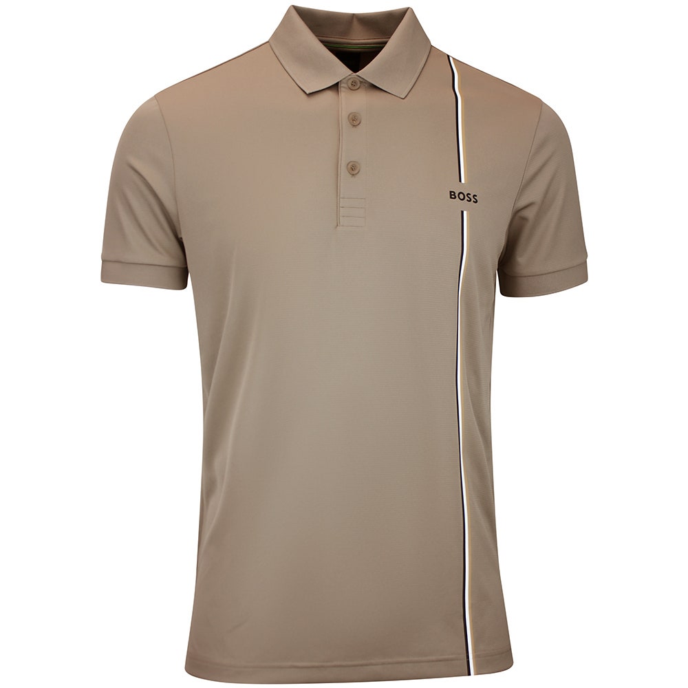 BOSS Golf Shirt - TOC Game 3 Reg. Fit - Brindle WI26