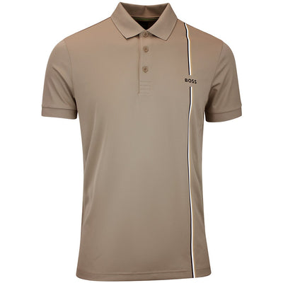 BOSS Golf Shirt - TOC Game 3 Reg. Fit - Brindle WI26