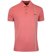 BOSS Golf Shirt - TOC Game 3 Reg. Fit - Coral WI26