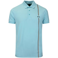 BOSS Golf Shirt - TOC Game 3 Reg. Fit - Open Blue FA26