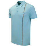 BOSS Golf Shirt - TOC Game 3 Reg. Fit - Open Blue FA26