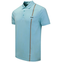 BOSS Golf Shirt - TOC Game 3 Reg. Fit - Open Blue FA26