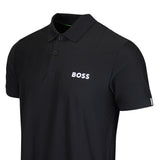 BOSS Golf Shirt - TOC Serve 1 Slim - Black SU26