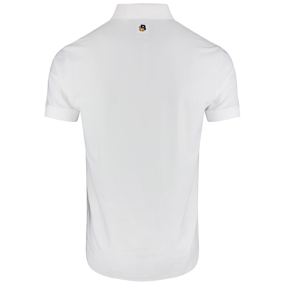 BOSS Golf Shirt - TOC Serve 1 Slim - Bright White SU26