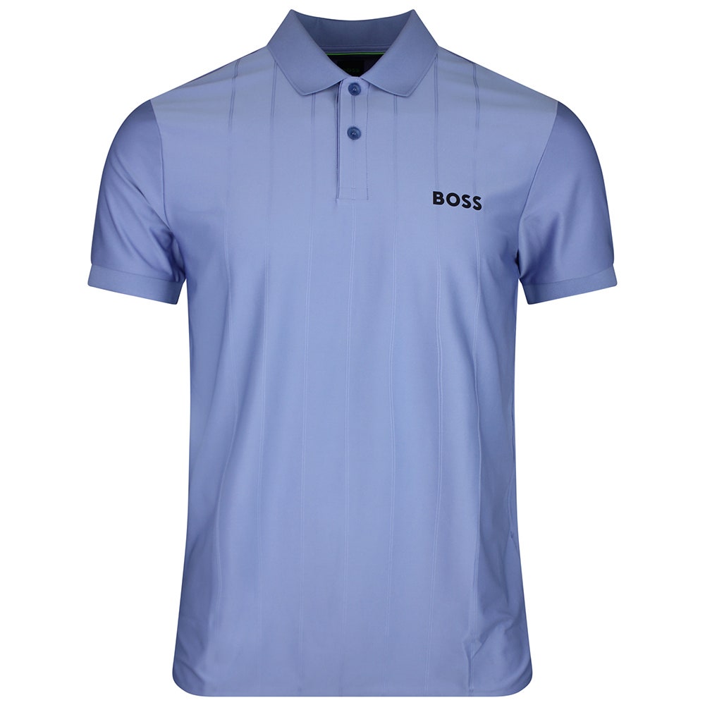BOSS Golf Shirt - TOC Serve 1 Slim - Colony Blue SU26