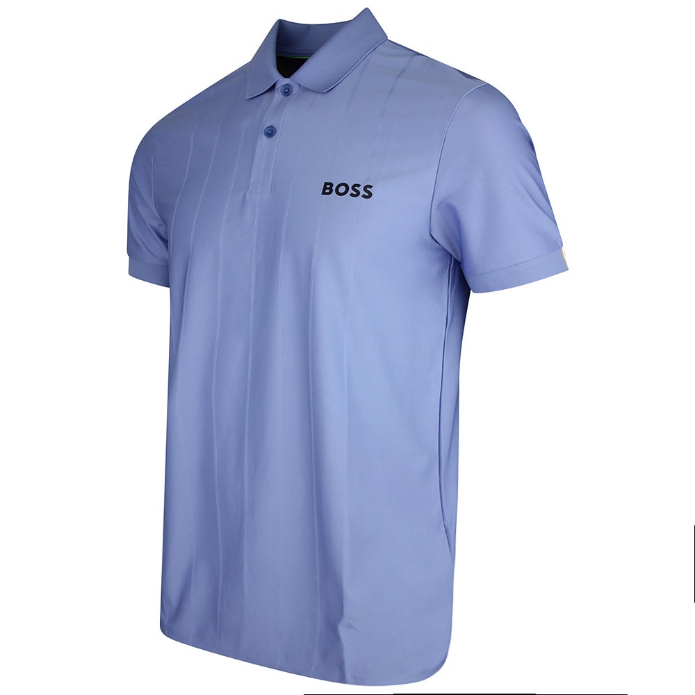 BOSS Golf Shirt - TOC Serve 1 Slim - Colony Blue SU26
