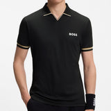 BOSS Golf Shirt - TOC Serve 2 Slim - Black SU26