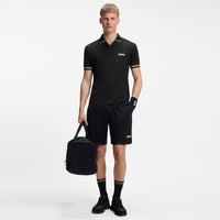 BOSS Golf Shirt - TOC Serve 2 Slim - Black SU26