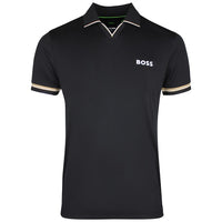 BOSS Golf Shirt - TOC Serve 2 Slim - Black SU26