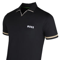 BOSS Golf Shirt - TOC Serve 2 Slim - Black SU26