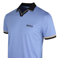 BOSS Golf Shirt - TOC Serve 2 Slim - Colony Blue SU26
