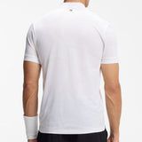 BOSS Golf Shirt - TOC Serve 3 Slim QZ - Bright White SU26
