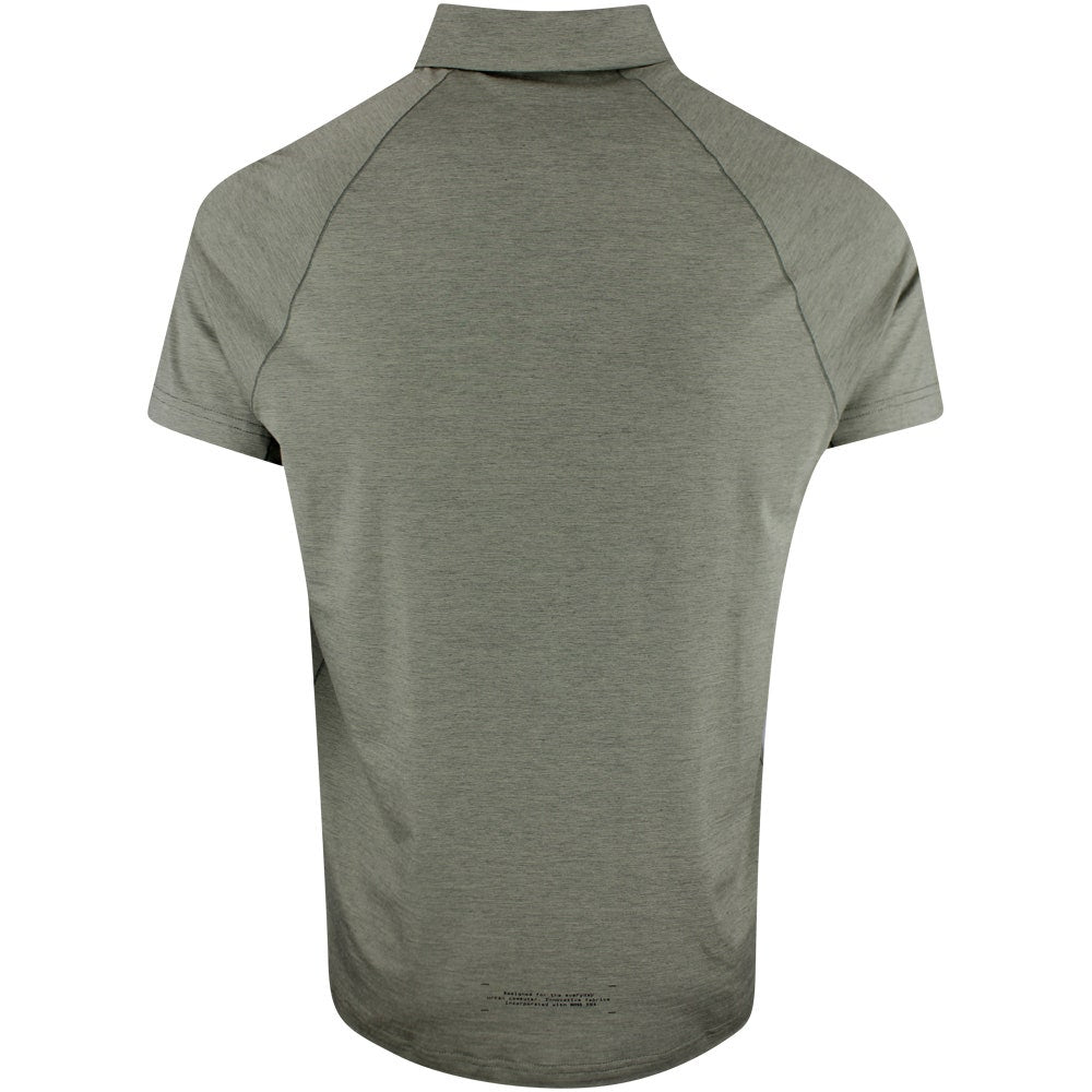 BOSS Golf Shirt - Tour Wool Slim - Olive Green SP26