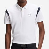 BOSS Golf Shirt - Union Paddy Reg. Fit - Bright White FA26
