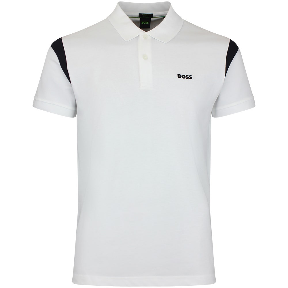 BOSS Golf Shirt - Union Paddy Reg. Fit - Bright White FA26