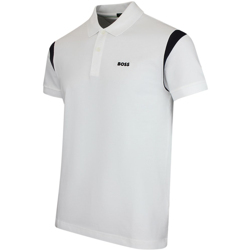 BOSS Golf Shirt - Union Paddy Reg. Fit - Bright White FA26