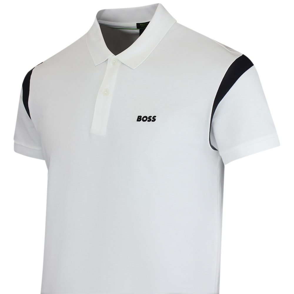 BOSS Golf Shirt - Union Paddy Reg. Fit - Bright White FA26