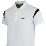 BOSS Golf Shirt - Union Paddy Reg. Fit - Bright White FA26