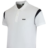 BOSS Golf Shirt - Union Paddy Reg. Fit - Bright White FA26