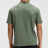 BOSS Golf Shirt - Zone Mock Neck - Laurel Wreath WI25