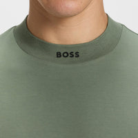 BOSS Golf Shirt - Zone Mock Neck - Laurel Wreath WI25